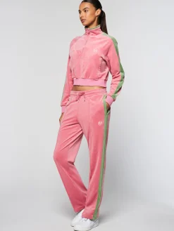 Store Miss Carlotta Velour Track Pant- Tracksuits|Velour