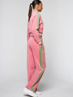 Store Miss Carlotta Velour Track Pant- Tracksuits|Velour