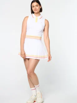 Hot Noale Cropped Tennis Polo- Women Tops And Sports Bras|For The Court