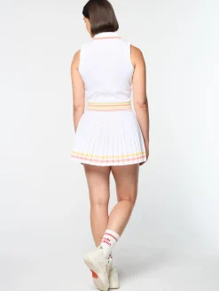 Hot Noale Cropped Tennis Polo- Women Tops And Sports Bras|For The Court