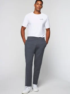 Store Nostra Track Pant- Dark Grey/ Melange Knitwear|Pants And Sweatpants