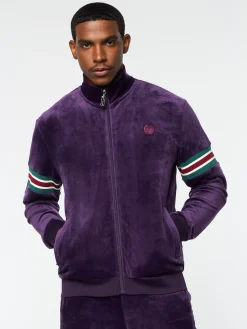 Hot Ostuni Velour Track Jacket- Tracksuits|Velour