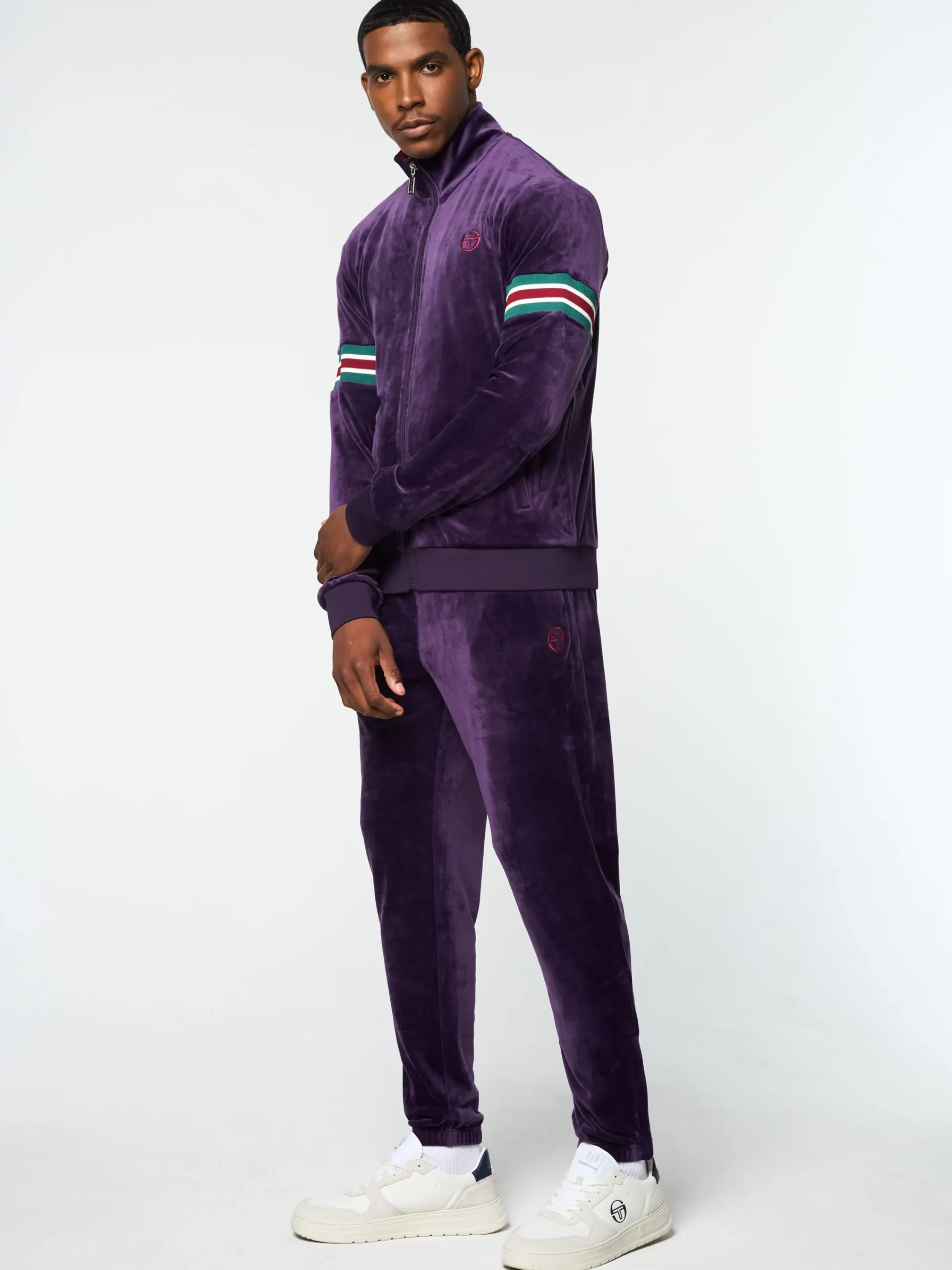 Hot Ostuni Velour Track Jacket- Tracksuits|Velour