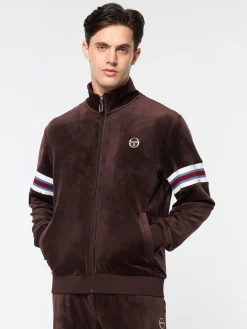 New Ostuni Velour Track Jacket- Tracksuits|Velour