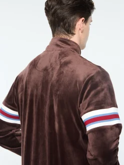 New Ostuni Velour Track Jacket- Tracksuits|Velour