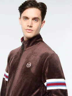 New Ostuni Velour Track Jacket- Tracksuits|Velour