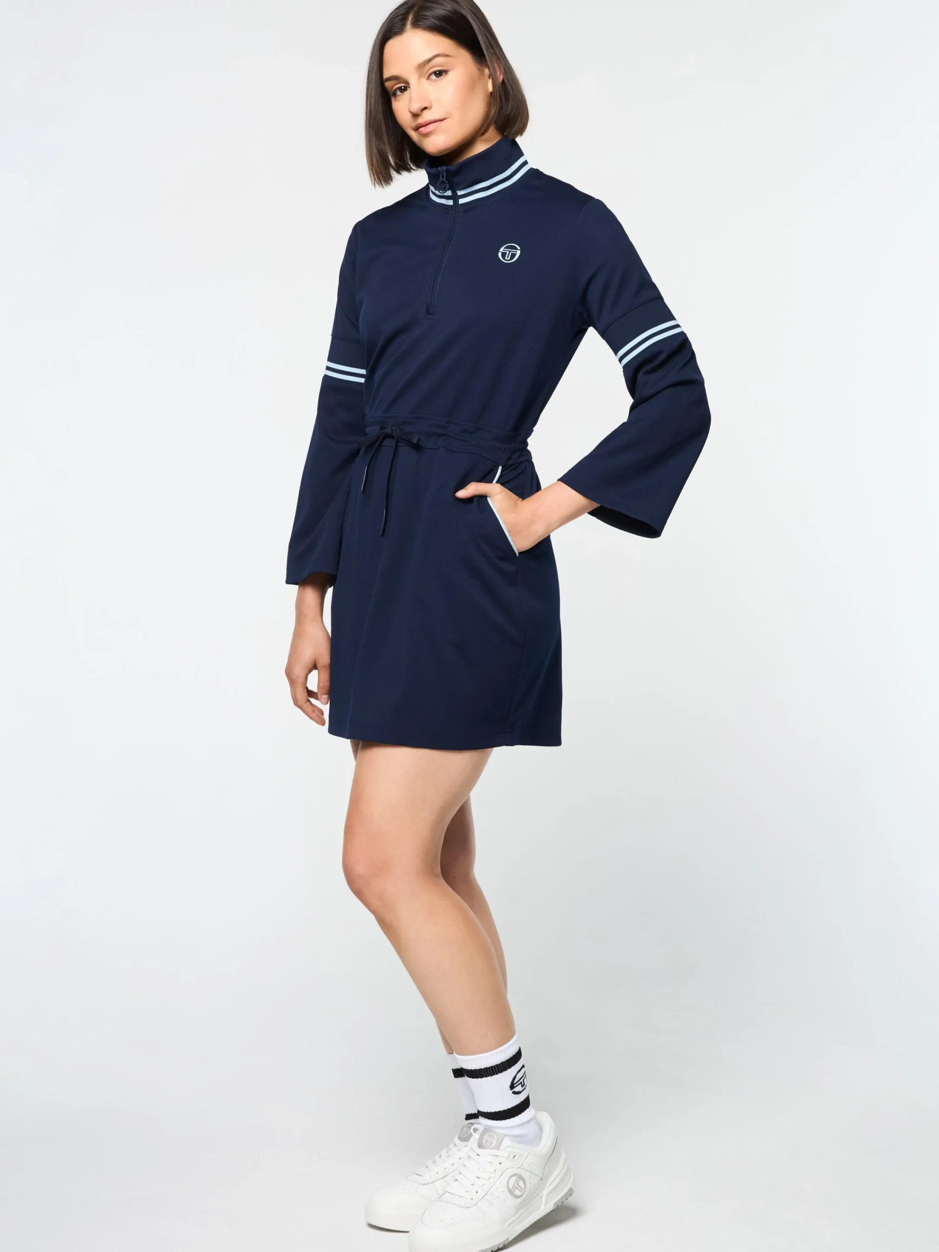 Clearance Pavia Twill Dress- Women Dresses|For The Court