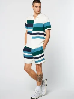 Best Pennellata Cabana Shirt- Gardenia/ Multi Matching Separates