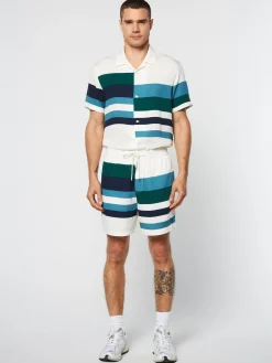 Cheap Pennellata Short- Gardenia/ Multi Shorts And Swim|Matching Separates