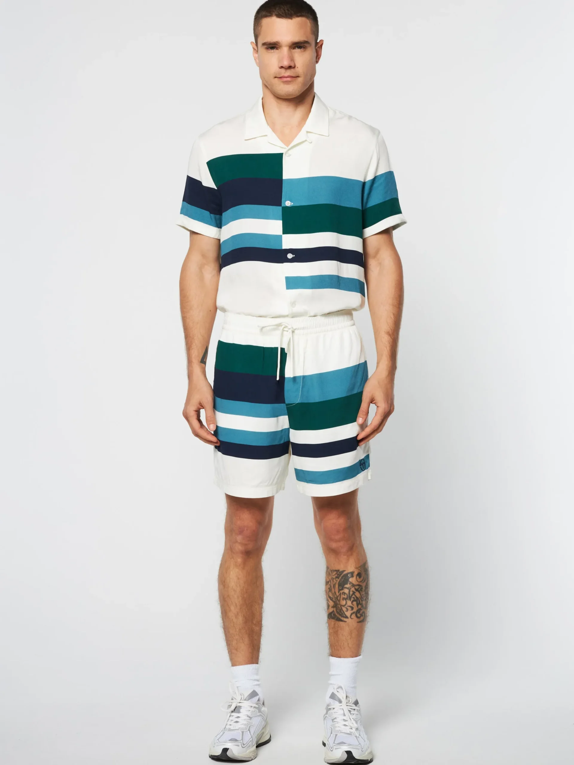 Cheap Pennellata Short- Gardenia/ Multi Shorts And Swim|Matching Separates