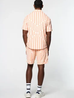 Outlet Piastrella Terry Cabana Shirt- T-Shirts|Matching Separates