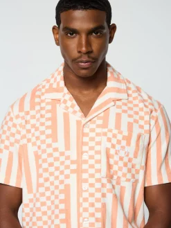 Outlet Piastrella Terry Cabana Shirt- T-Shirts|Matching Separates