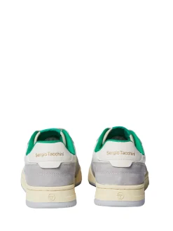 Clearance Prime Shot DA Sneaker- Antique White/ Almond Oil/ Bright Green For The Court|Shoes