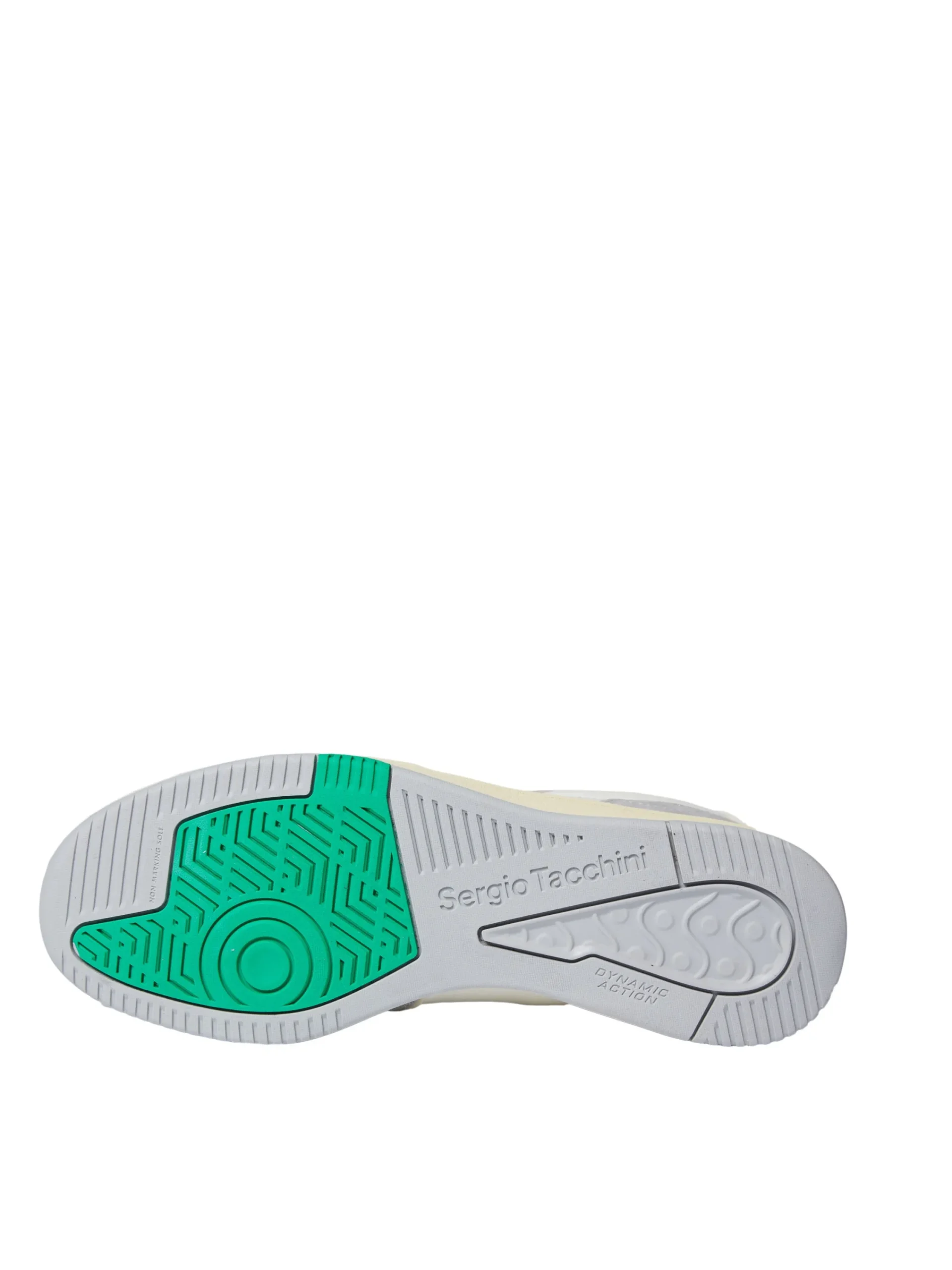 Clearance Prime Shot DA Sneaker- Antique White/ Almond Oil/ Bright Green For The Court|Shoes