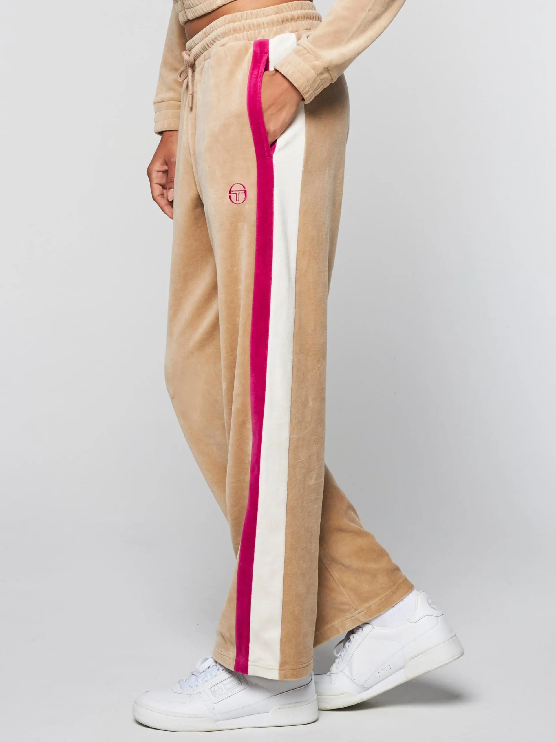 Flash Sale Rosa Velour Track Pant- Velour