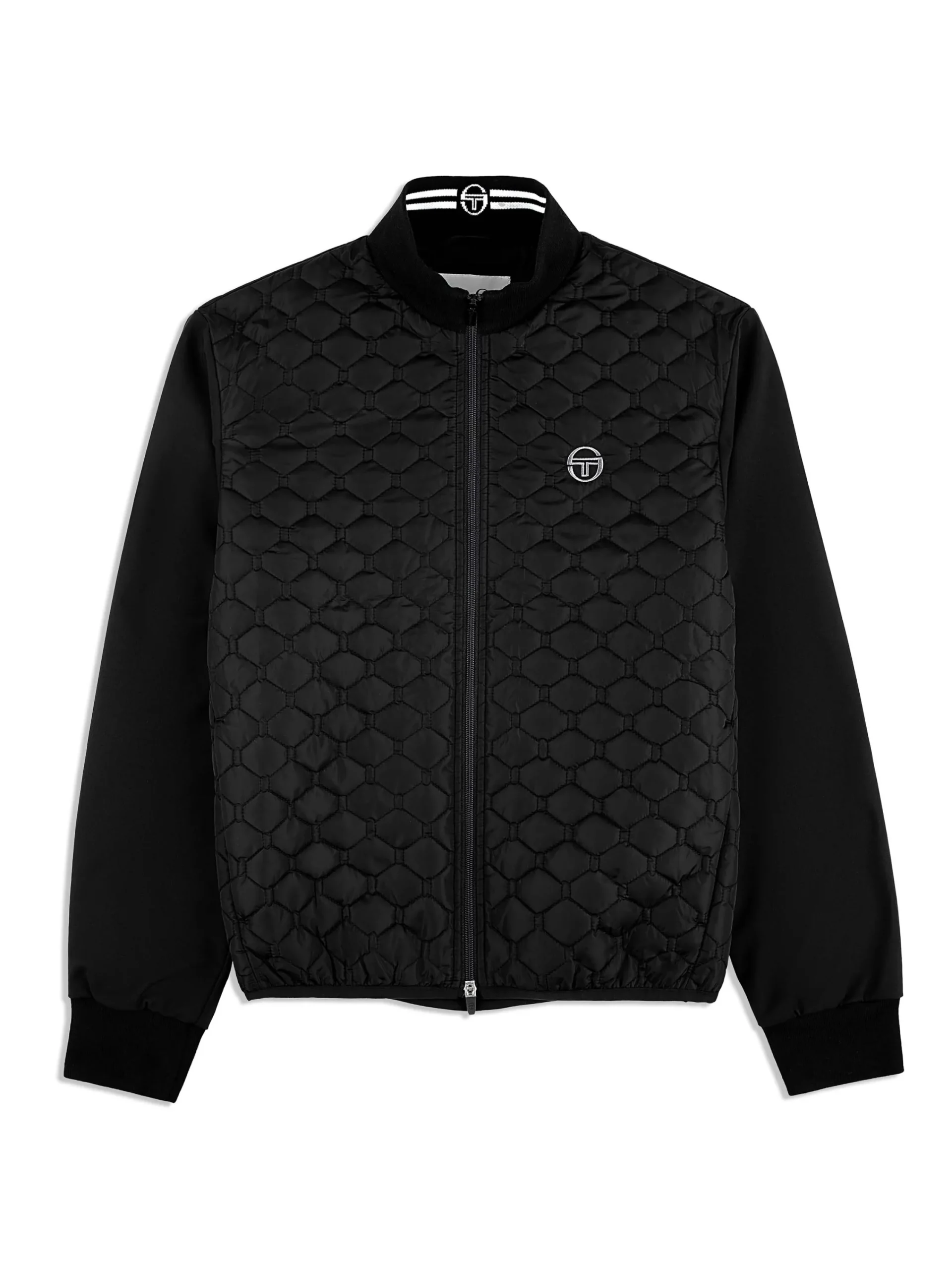 New Sapri Quilted Track Jacket- Tracksuits|Nylon