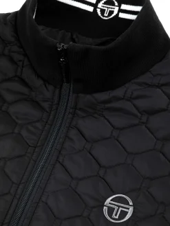 New Sapri Quilted Track Jacket- Tracksuits|Nylon