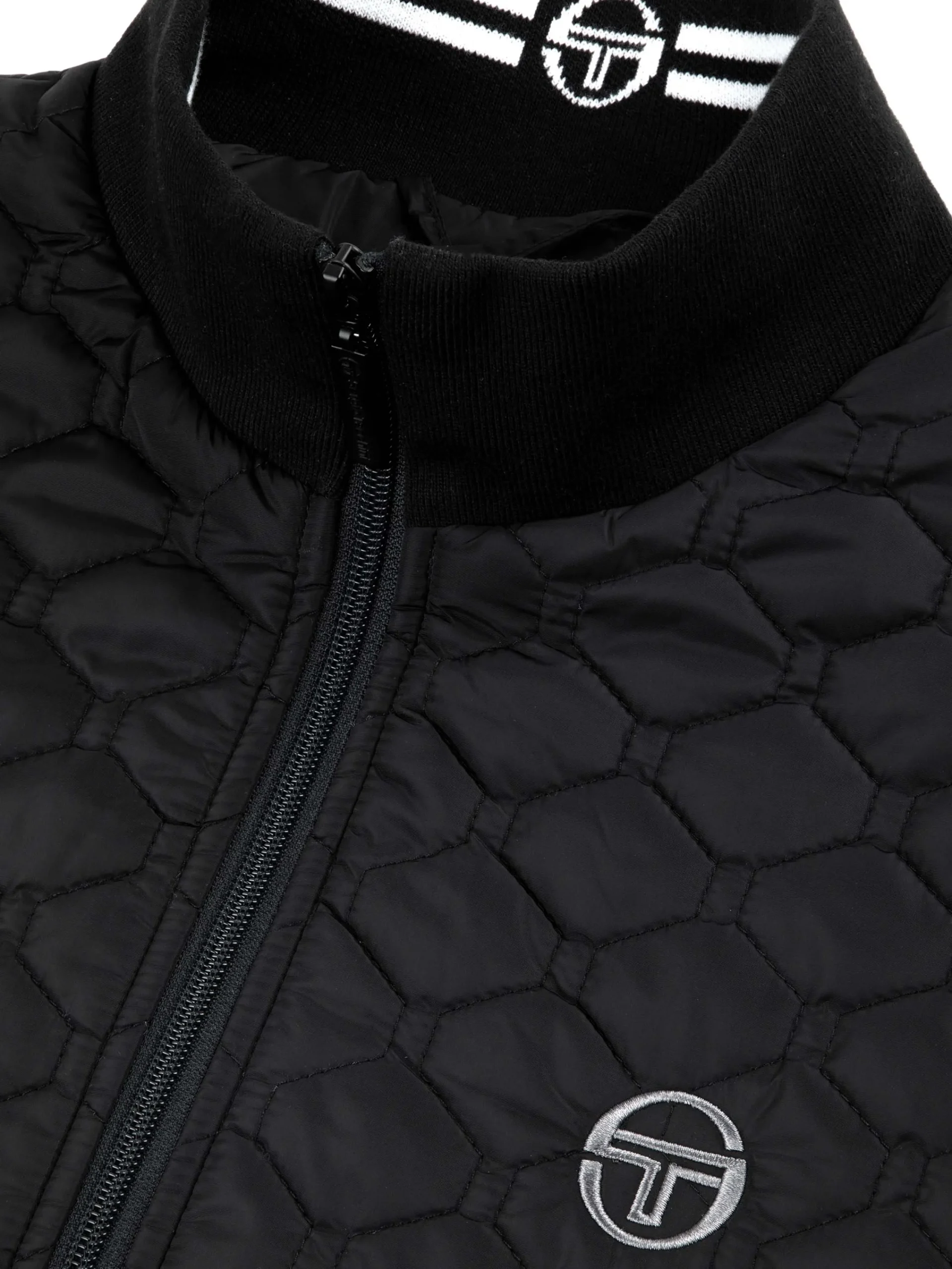 New Sapri Quilted Track Jacket- Tracksuits|Nylon