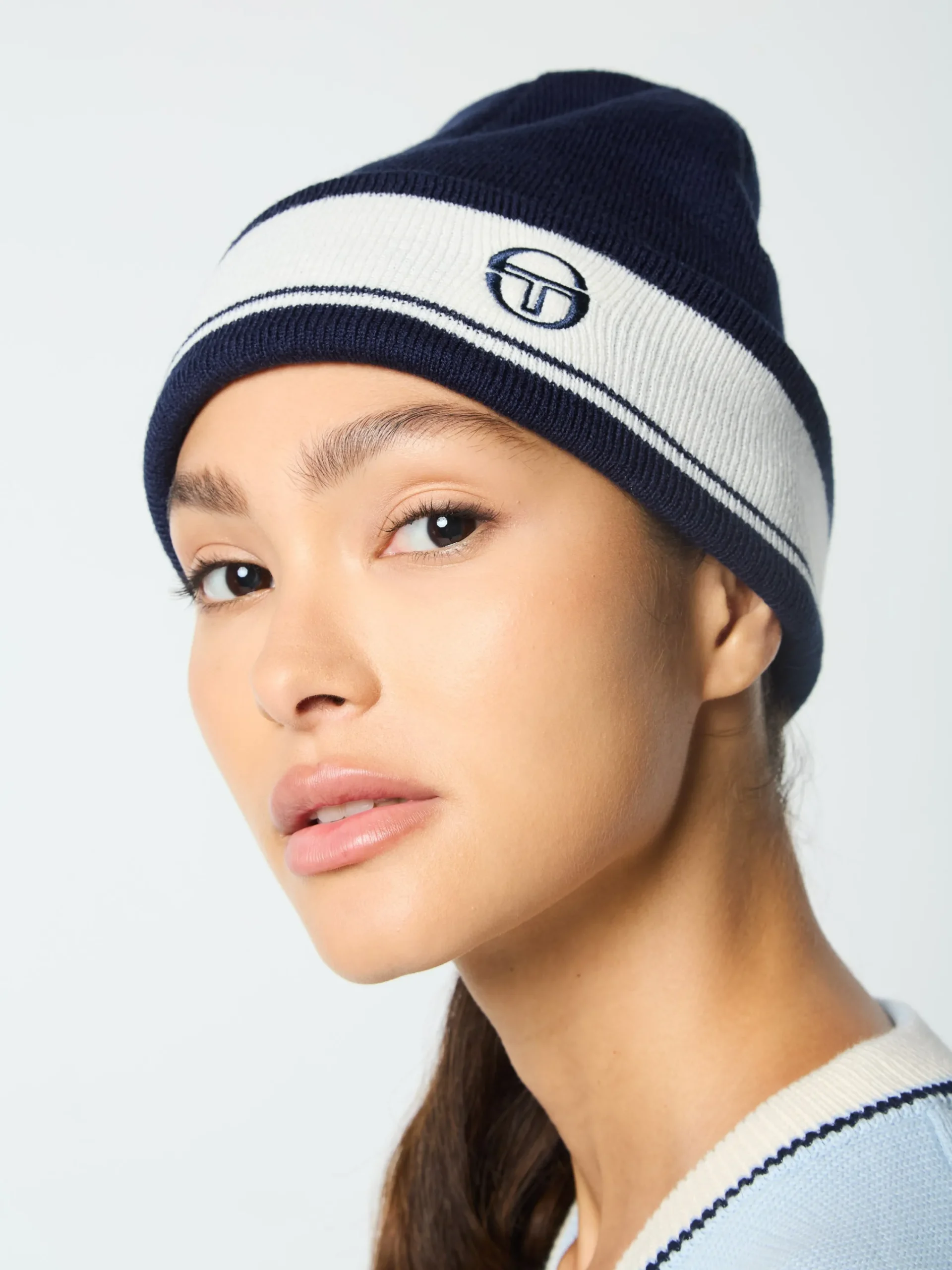 Cheap Sellarz Knit Beanie- Maritime Blue/ Gardenia Women Knitwear|Headwear