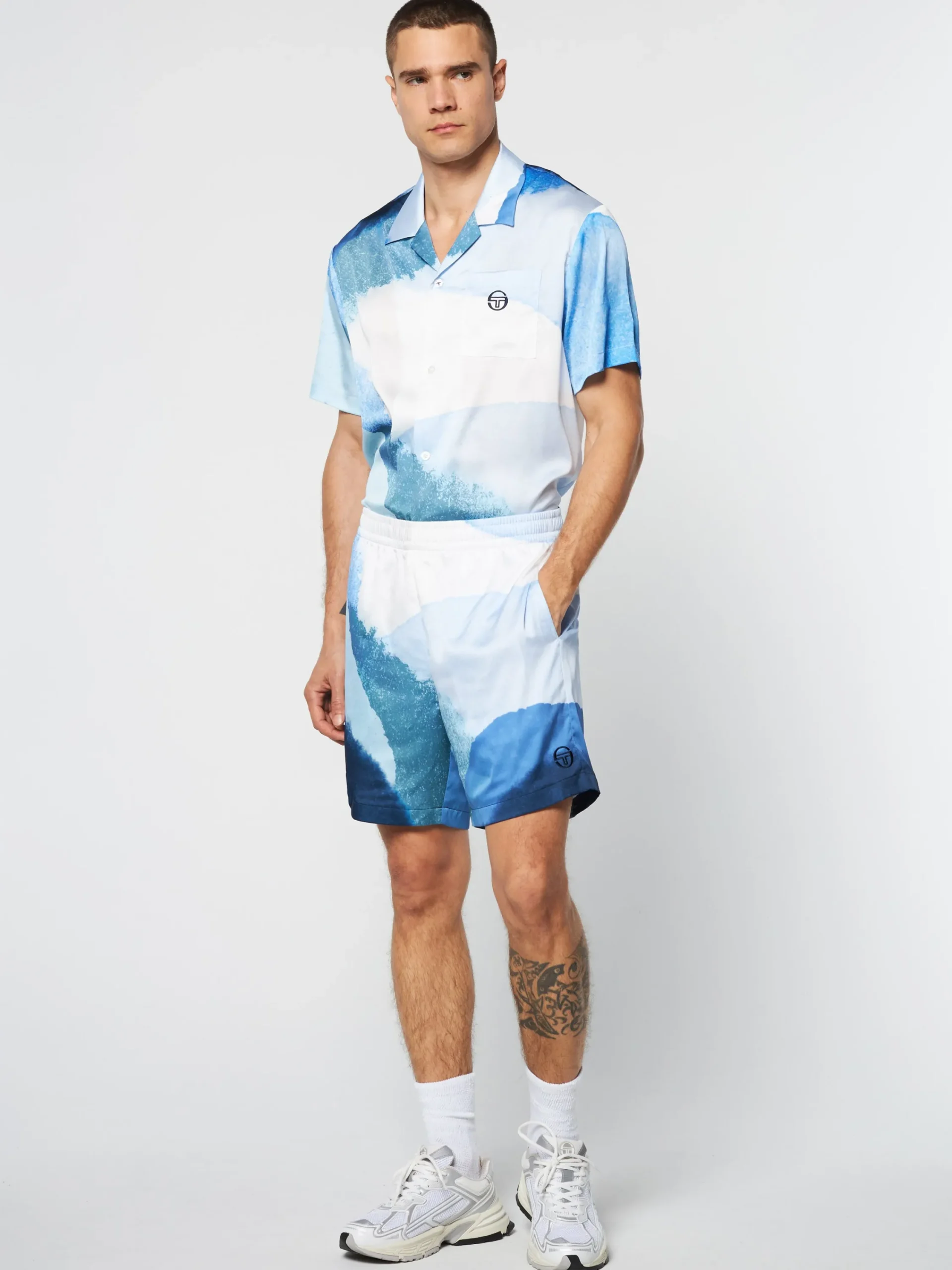 Sale Spiaggia Cabana Short- Maritime Blue/ Multi Shorts And Swim|Matching Separates