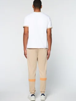 Flash Sale Supermac T-Shirt- White/ Humus T-Shirts|The Essentials