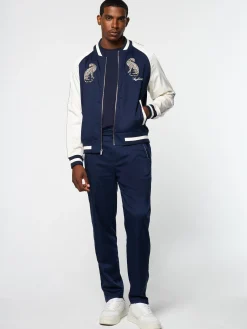 Store Suveniri Track Jacket- Maritime Blue/ Gardenia Tracksuits|Jackets
