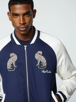 Store Suveniri Track Jacket- Maritime Blue/ Gardenia Tracksuits|Jackets
