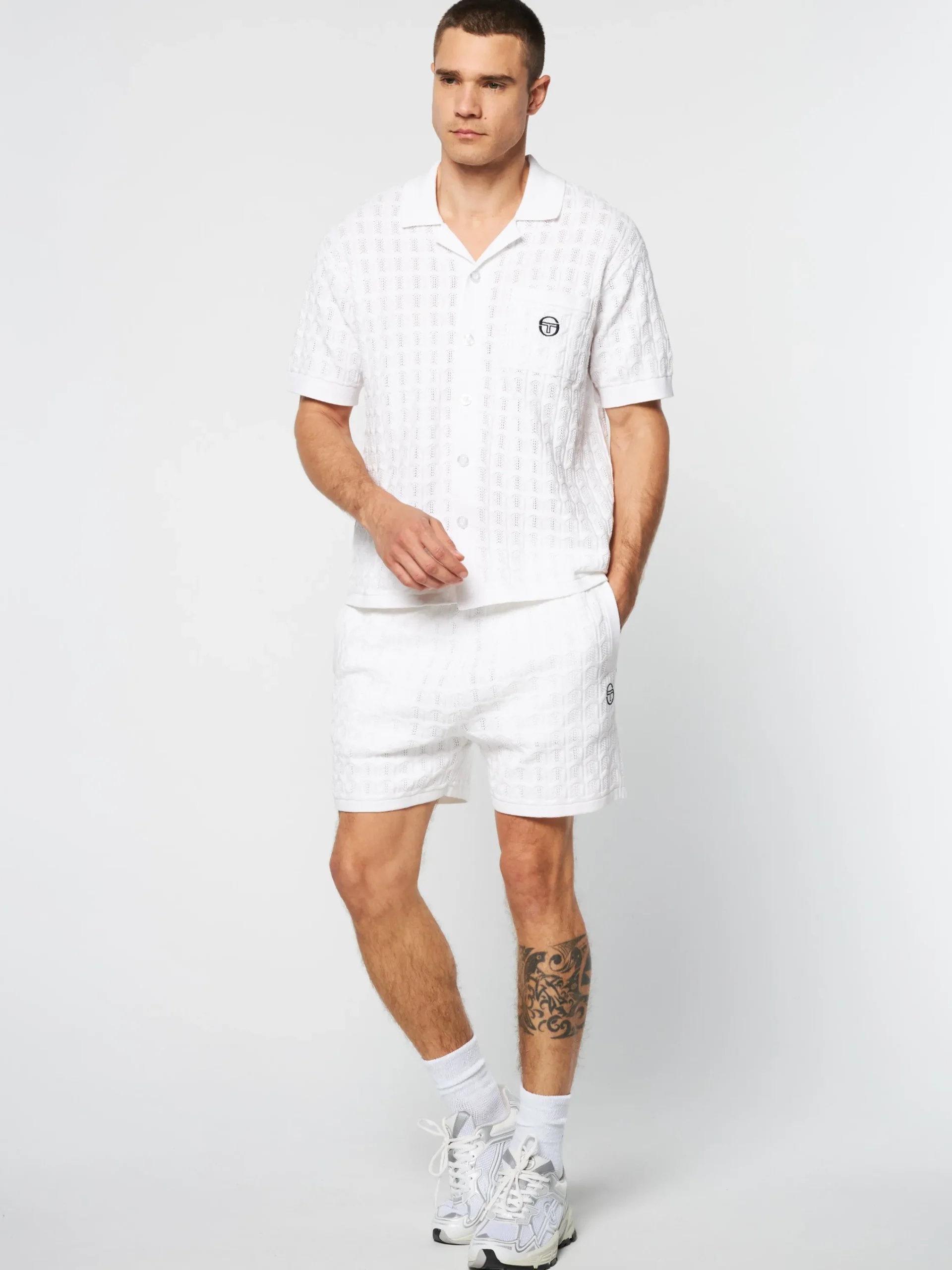 Shop Ulivo Crochet Shirt- Knitwear|T-Shirts