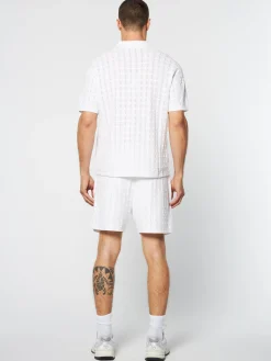 Shop Ulivo Crochet Shirt- Knitwear|T-Shirts