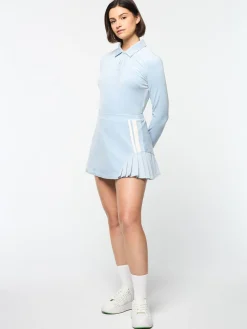 Best Sale Veneto Velour Mini Skirt- Women Velour|For The Court