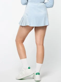 Best Sale Veneto Velour Mini Skirt- Women Velour|For The Court