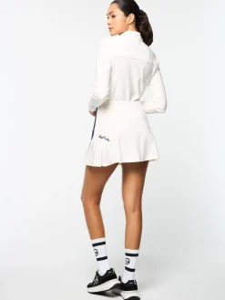 Discount Veneto Velour Mini Skirt- Women Velour|For The Court