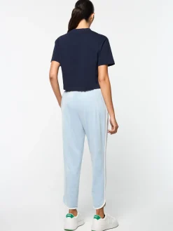New Veneto 3/4 Velour Track Pant- Velour