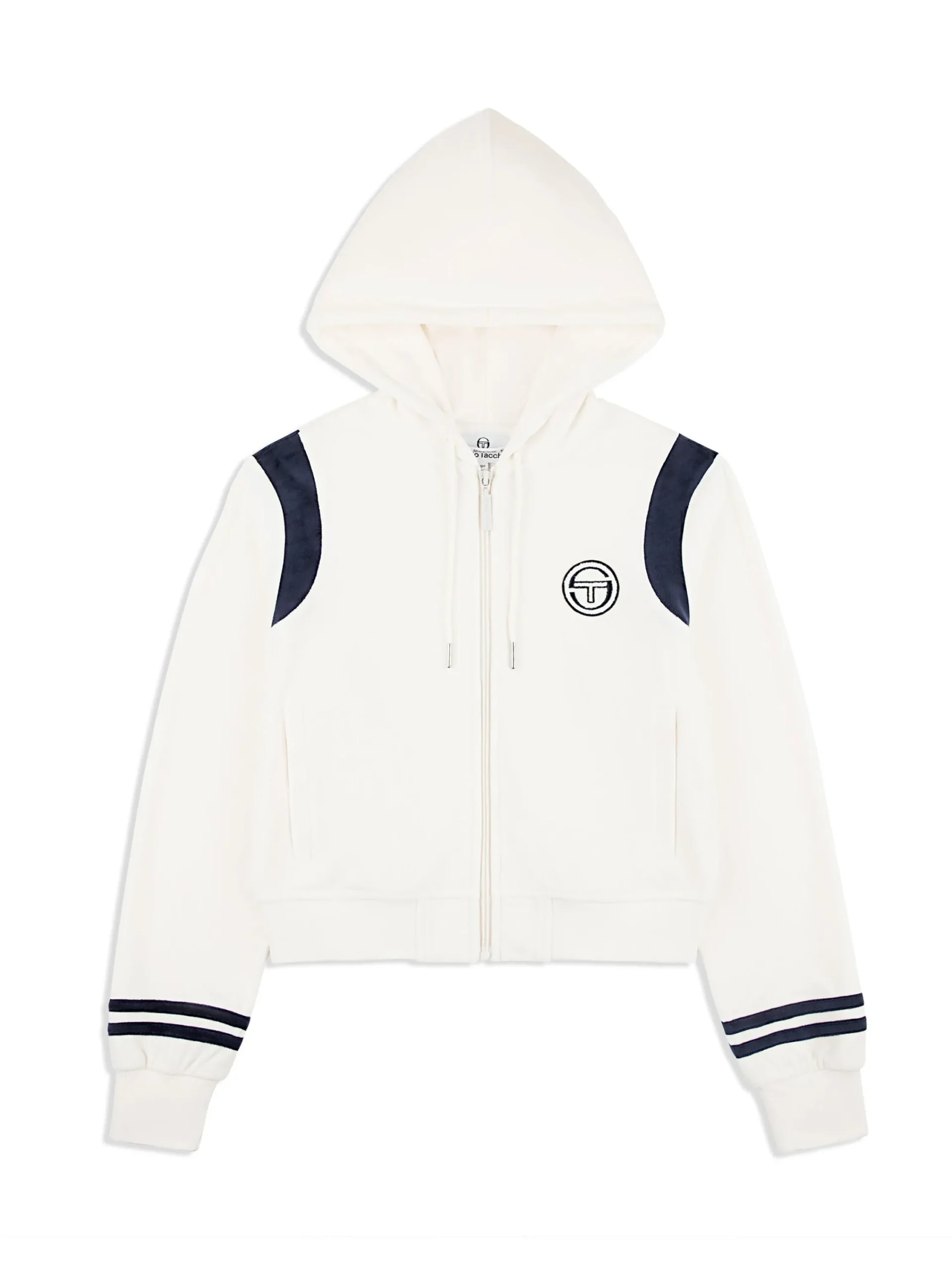 Hot Veneto Velour Zip-Up Hoodie- Velour