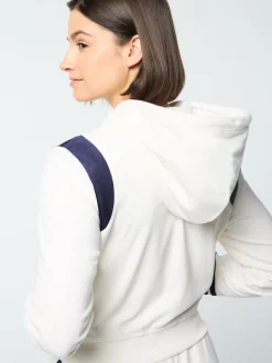 Hot Veneto Velour Zip-Up Hoodie- Velour