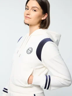 Hot Veneto Velour Zip-Up Hoodie- Velour