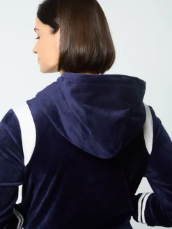 Cheap Veneto Velour Zip-Up Hoodie- Velour