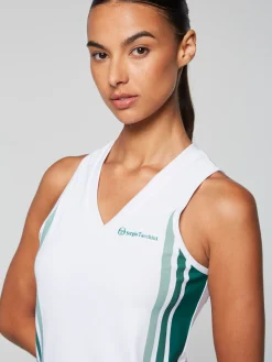 New Women's Monza Tennis Tank- Women Tops And Sports Bras|For The Court